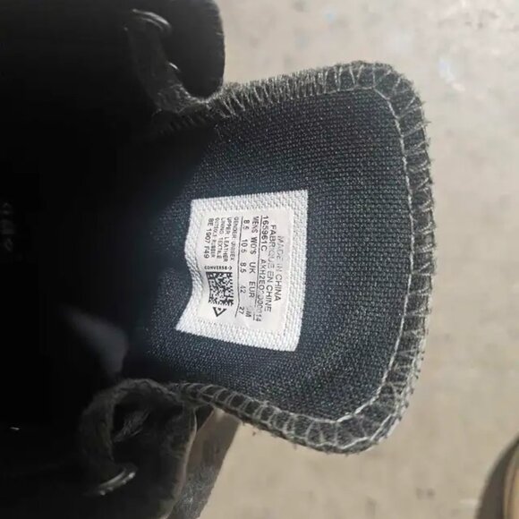 Converse Mountain Club - sneakers in a dark grey leather - Picture 3 of 5